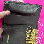 Vintage leather unbranded 6 ring key holder Photo 3