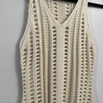 Amazon New - Crochet Swim Cover-Up Dress | White / Cream Photo 4