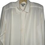 Evan Picone Vintage  Polyester Blouse with Padded Shoulders Photo 1