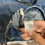 Essue  Blue Denim Moto Jacket Sz S Photo 6