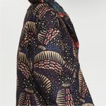 Farm Rio Metallic Wild Bananas Reversible Puffer Coat Size S NWOT Photo 5