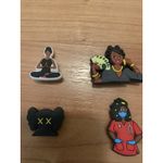 5pcs Random Shoe Charms for Shoes with Holes Black Photo 2