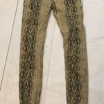 ZARA  snake print skinny jeans Photo 2