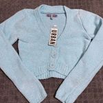 Urban Outfitters  Dina Cardigan NWT Size S - Light Blue Photo 5
