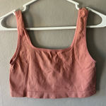 None Dusty Pink Cropped Tank Size Medium Photo 0