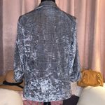 Elle  Size M Velour Blazer Photo 7