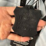 NWT Bod & Christensen Pearl Blue Nova Leather Long Puffer Coat MSRP $895 Photo 7