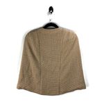 Drew Tan Tweed Woven Cape Jacket Size XS Photo 4