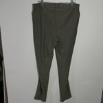 So Slimming Knit Twill Pants In Green Size 14 Chico's 2.5 Photo 5