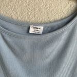 Cotton On Sky Blue Staple Rib Boat Neck Tank Top Photo 2