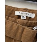 PacSun  Women's Pants Utility Cargo Rustic Belted Brown Denim Size 28 Photo 1