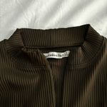 Abercrombie & Fitch Abercrombie Green Bodysuit Long Sleeve Photo 2