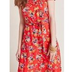 Anthropologie 47 of 52 Conversations Colloquial Off-The-Shoulder Dress Size 6 Photo 2