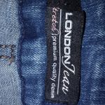 London Tear 6 29x31 Y2K Premium Stretch Mom Jeans Blue Photo 5