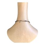 Urban Outfitters  NWT Black Silver Sparkly Rhinestones Statement Necklace Photo 6