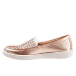 Audrey Trotters Rose Gold Slip-On Loafers Photo 3