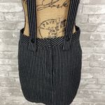 Sweet Pot Striped Overall Skirt Jumper Black Size 12 Photo 1