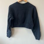Adidas Originals Shattered Trefoil cropped sweatshirt Black Photo 6