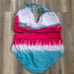 NEW size XXL Pink and blue tie Photo 1