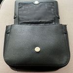 DKNY Penelope Small Flap Crossbody in Black/Gold, Retail $168 Photo 7