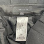 PLASTIC ISLAND Skirt Satin Bow BlackTie Cocktail Pencil Pleats Waist Twee Medium Photo 8