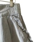 Who What Wear  Cotton High Waist Scallop Blue Elastic Waist Pockets Shorts Sz 8 Photo 6