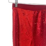 NBD   sequin leggings red XXS Photo 4