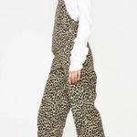 Obey Casbah Leopard Print Dungarees Overalls Photo 3