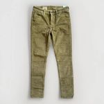 Levi's Levi’s 711 Skinny Mid-Rise Corduroy Jeans Gold Brown Mustard Size 29 NWT Photo 7