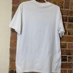 Jerzees White vintage 90s teddy bear graphic tee with American flag Photo 2