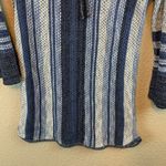Christopher & Banks  sz S lightweight tunic beach boho vaca stripes knitwear Photo 4
