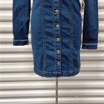 Celebrity Pink  Womens Denim Dress Medium Blue Button Front Y2K Coastal Cowgirl Photo 3