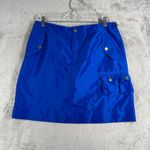 Ralph Lauren Golf Skort Athletic Pull On Pockets Athleisure Casual‎ Blue Size 10 Photo 1