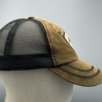 Ariat Distressed Brown Black Baseball Truckers Mesh Hat Adjustable Strap Western Photo 5