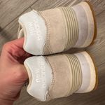 New Balance Women's Beige and White Sneakers Photo 4