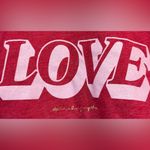 Spiritual Gangster Women’s red muscle tank top - “Love” - Medium Photo 4