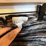 SABINE Stylish Striped Mini Women's Skirt Soft Sequins Boho Western Chic Black Photo 7