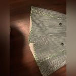 Pearl by Lela rose tweed woven button front high waisted shorts party fall $350 Green Size 4 Photo 7