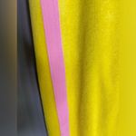 Juicy Couture RARE Y2K black label yellow pink pants Sz medium. EUC Photo 2