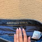 American Eagle High-Rise Mini Skirt Denim Photo 2