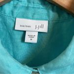 J.Jill Love 100% Linen Sleeveless Button Photo 7