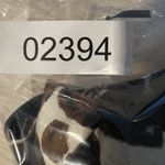 Calvin Klein  Lined Belted Skirt Linen Blend Animal Print Photo 9