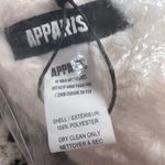 Apparis Women’s Bambi Faux Fur Rectangle Winter Scarf Cream Color Photo 2