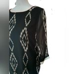 Liberty Love Black, Ivory & Red Aztec Sheath Mini Dress I EUC I Size XS Photo 2