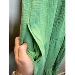 Marine layer Women's Size Large Jade Sheen Jude Flutter Sleeve Midi Dress NWT Photo 9