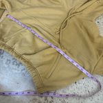 Alo Yoga ALO Stadium Half Zip Hoodie in Mustard Yellow Size Small Photo 4