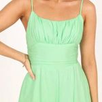 Petal and Pup Glyph Light Mint Green Wide Leg Jumpsuit XL Photo 4