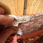 Rewind  Ditsy Floral Babydoll Peplum Top Puff Sleeve Cottagecore Romantic Size L Photo 2