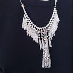 ALEX AND ANI Silver Tassel Heirloom Necklace Photo 3