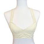 Free People Intimately Gallon Stretch Floral Lace Racer Back Bralette Size Small Photo 3